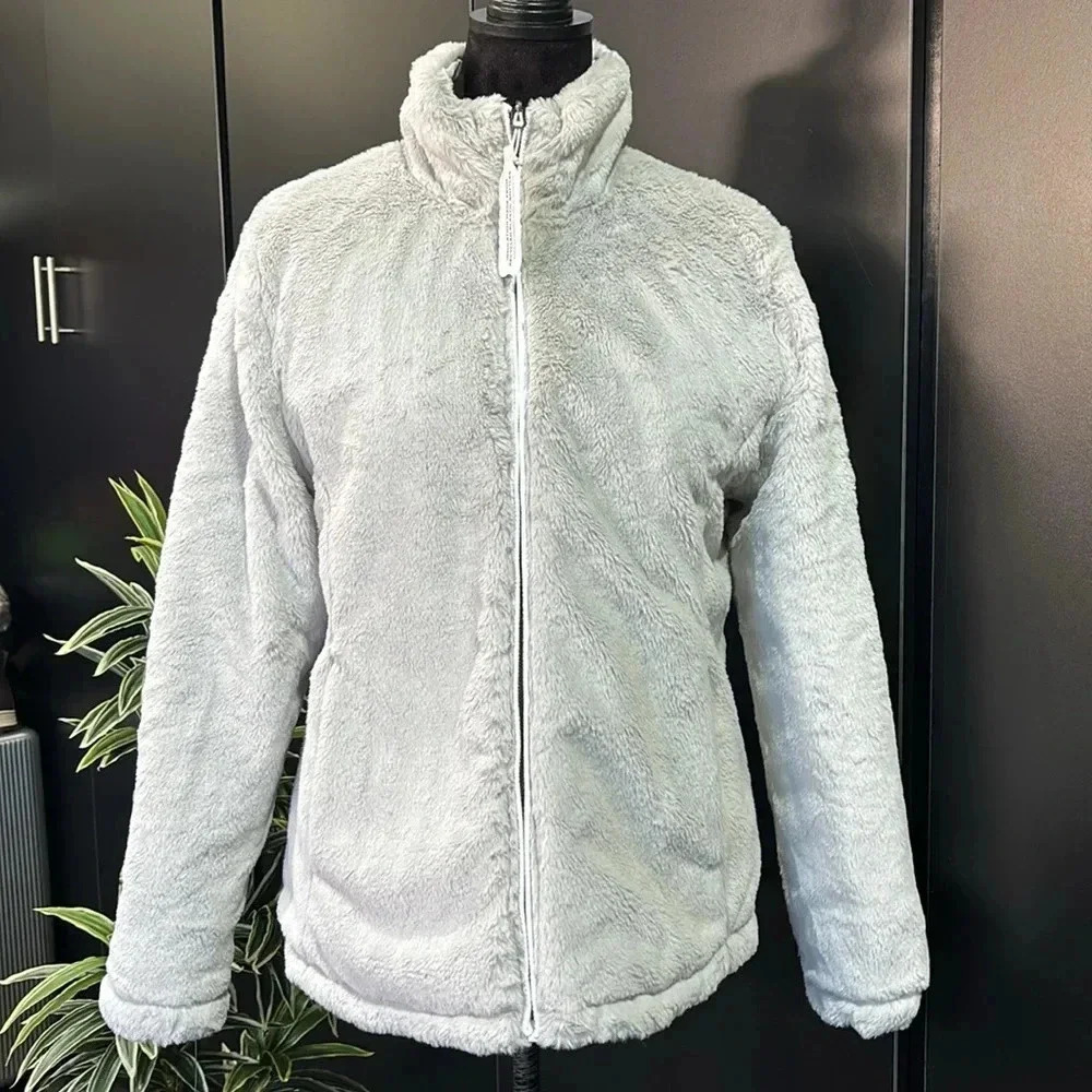 Free Country Cloud Lite Reversible wind resist quilted plush lined jacket/coat - Picture 9 of 14